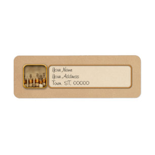 Etiqueta Farmacia - Jarras para tinturas