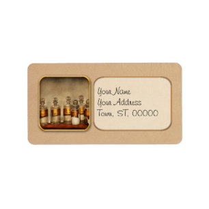 Etiqueta Farmacia - Jarras para tinturas