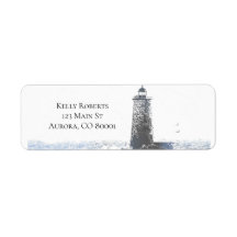 Faro Costero y Tema Náutico del Océano Atlántico