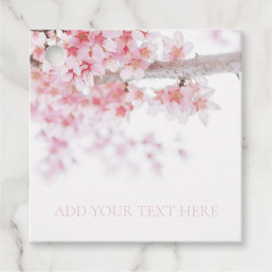 ETIQUETA FAVOR : CHERRY BLOSSOM : PERSONALIZABLE