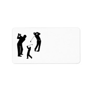 Etiqueta Favorable de golf