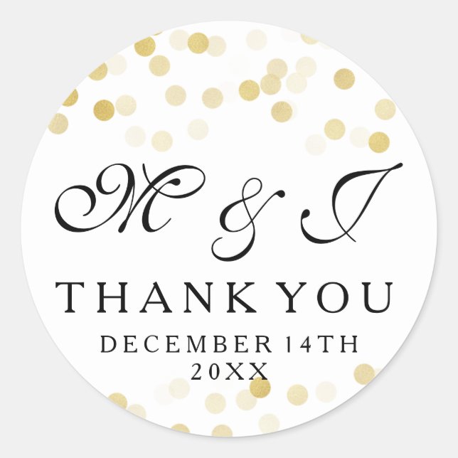 Etiqueta favorita de boda Faux Relieve metalizado  (Anverso)