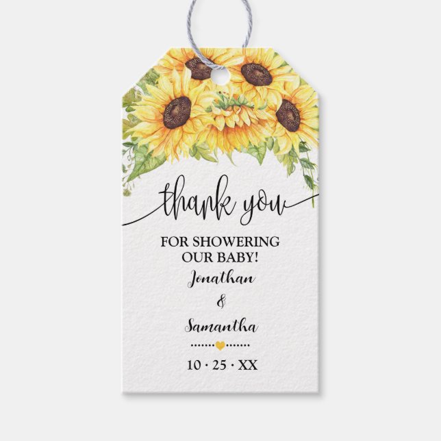 Etiqueta favorita de Moda de país de Sunflowers Ba (Anverso)