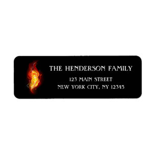 Etiqueta Feather Peacock