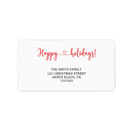 Etiqueta Felices fiestas