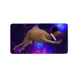 Etiqueta Feliz Año Nuevo 2022