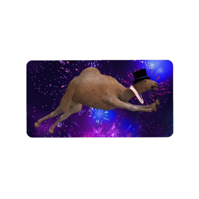 Etiqueta Feliz Año Nuevo 2022 (Frente)