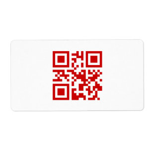 Etiqueta ¡Feliz Año Nuevo! — Código QR