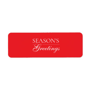 Etiqueta Feliz Año Nuevo Feliz Navidad Temporada de Vacacio