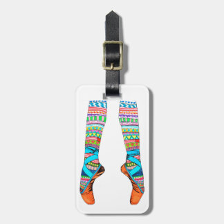 Etiqueta feliz del ballet