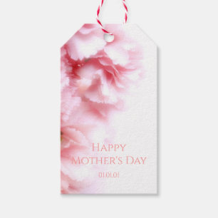 Etiqueta feliz del regalo del día de madre