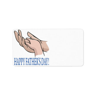 Etiqueta Feliz Día de los Padres