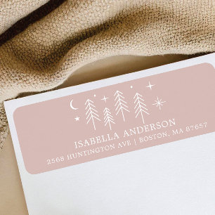 Etiqueta Feliz dirección Baby Shower de Camper