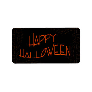 Etiqueta Feliz Halloween
