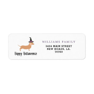 Etiqueta Feliz Halloween de Halloween