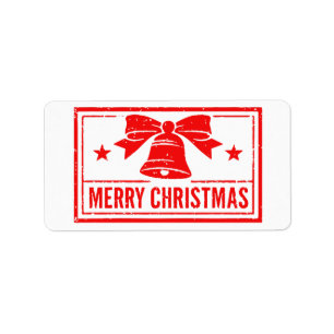 Etiqueta Feliz Navidad