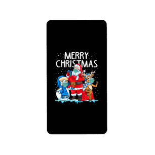 Etiqueta Feliz Navidad 2023