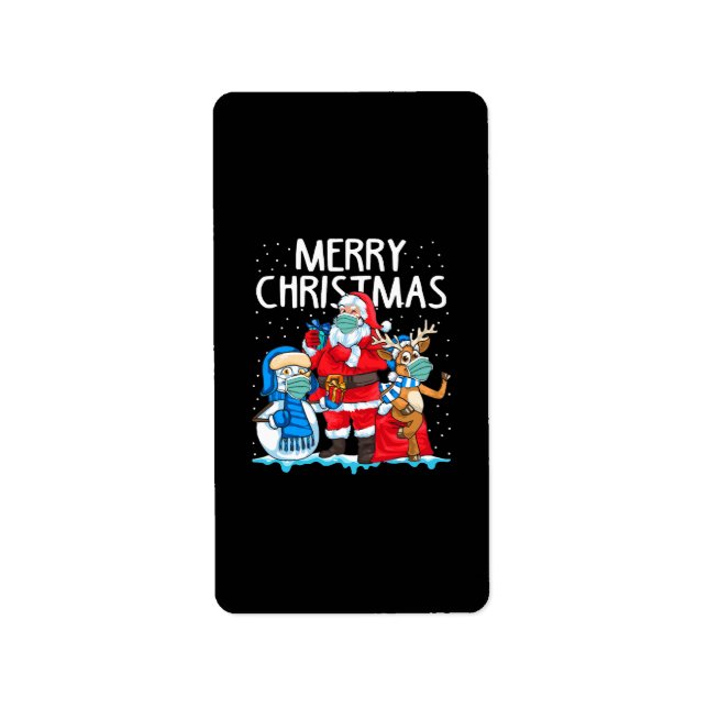 Etiqueta Feliz Navidad 2023 (Frente)