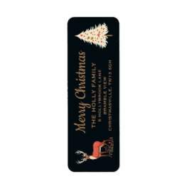 Etiqueta Feliz Navidad | Vacaciones forestales encantadas