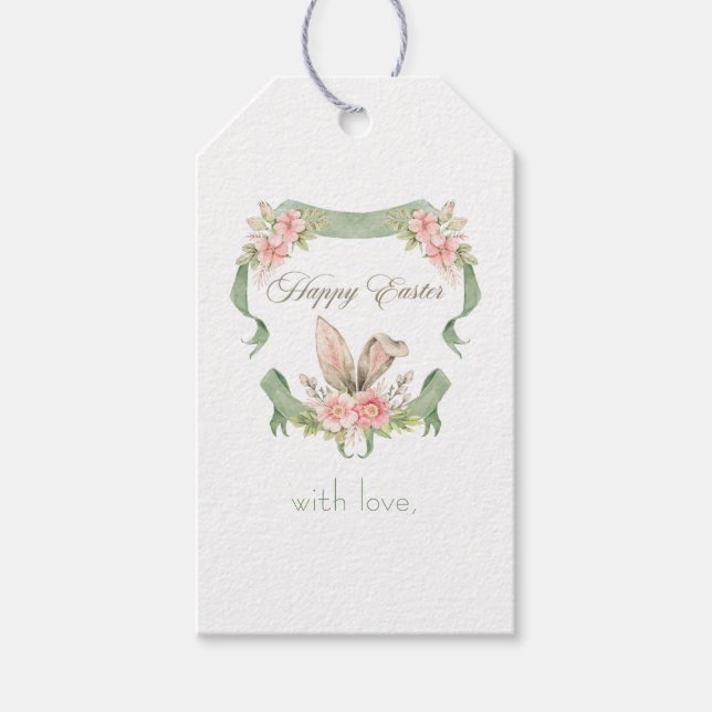 Etiqueta Feliz Pascua (Anverso)