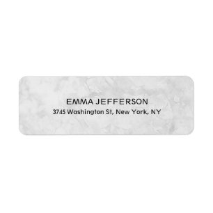 Etiqueta Feminina Gris Profesional Única De Moda