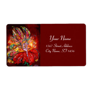 ETIQUETA FERIA EN ROJO