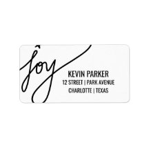 Festividad de la tipografía negra de joy casual