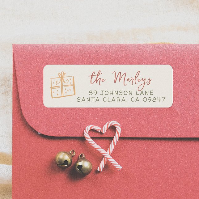 Etiqueta Festividad del Ilustracion de los Navidades Retro  (Subido por el creador)