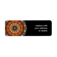 Fiery Needlework kaleidoscope