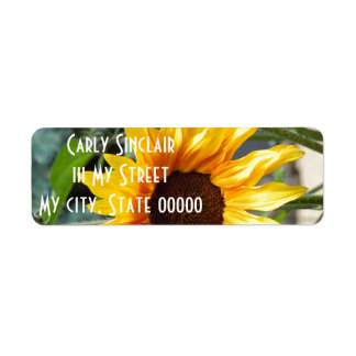 Etiqueta Fiery Sunflower