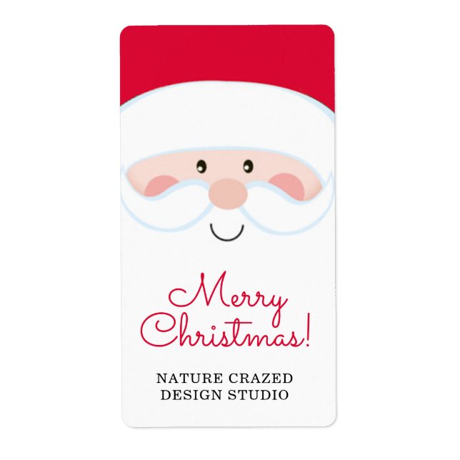 Etiqueta Fiesta de Santa Company (Frente)