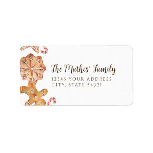 Etiqueta Fiesta de vacaciones de Cookie Exchange