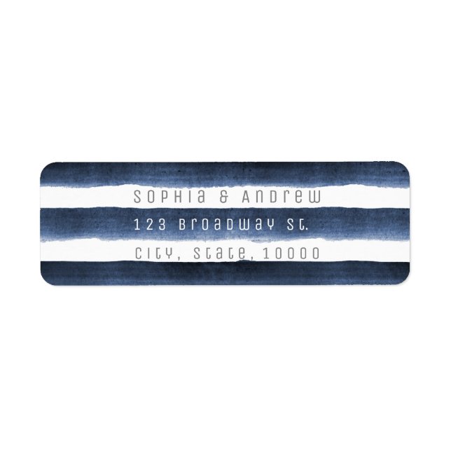 Etiqueta Fiesta marina acuática boda playa náutica (Frente)