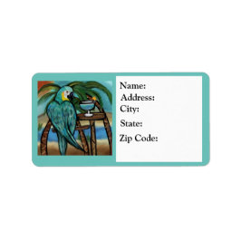 Etiqueta Fiesta Parrots