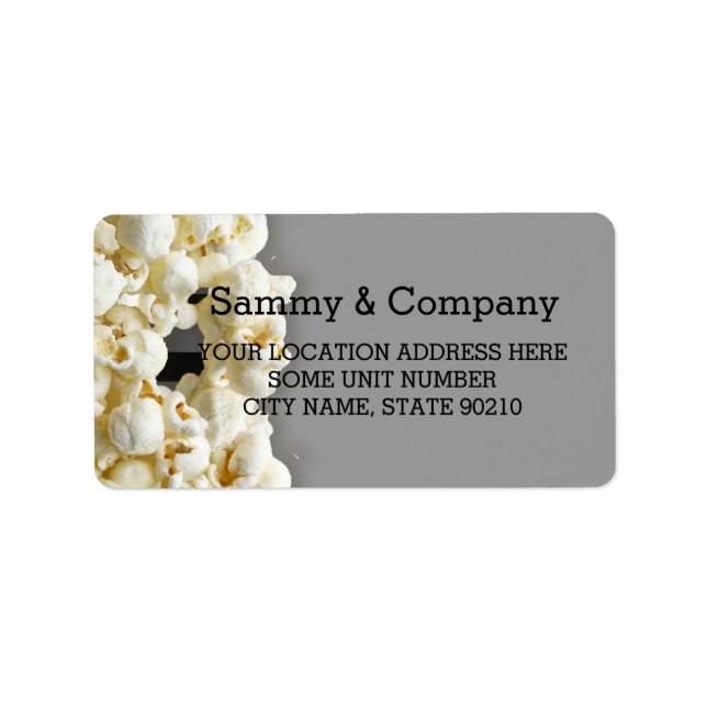 Etiqueta Fiesta pirata personalizado (Frente)