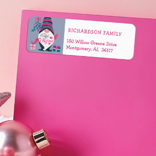 Etiqueta Finalmente abrazos y besos Navidades brillantes Gn