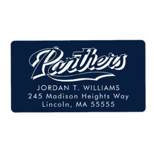 Etiqueta FIU Panthers Graduación