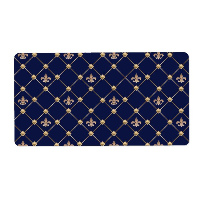 Etiqueta Fleur de Lis (Frente)