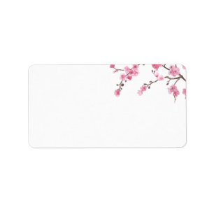 Etiqueta Flor de cerezo