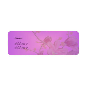 Etiqueta Flor de Cerezo