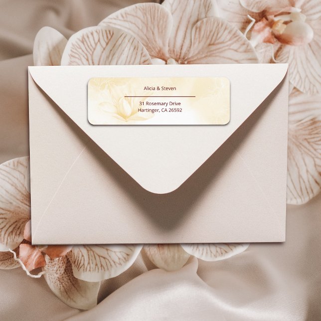 Etiqueta Flor de Magnolia etérea, (Subido por el creador)