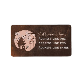 Etiqueta Flor de pagoda rosa "Sueño"