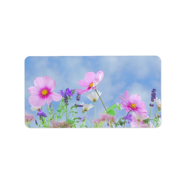 Etiqueta Flor silvestre (Frente)