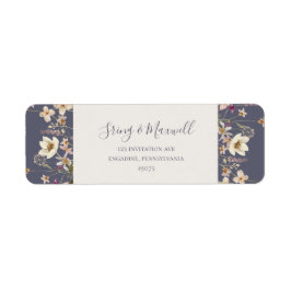 Etiqueta Flor silvestre primavera | Dirección Dusty Purple 