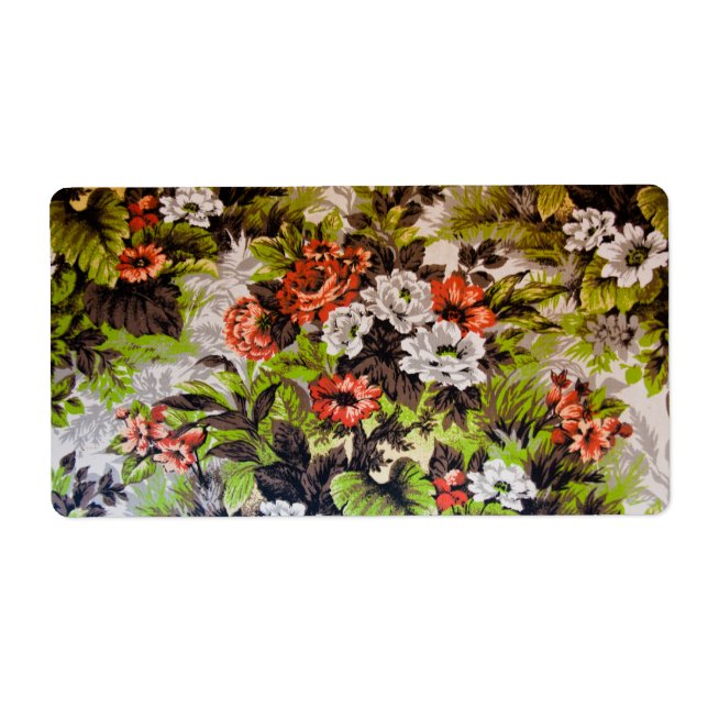 Etiqueta Floral (Frente)