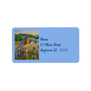 Etiqueta Flores de arenilla azul Arma acuática Arte