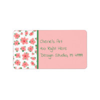 Flores de coral ligeras de corte