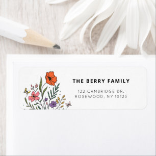 Etiqueta Flores de época