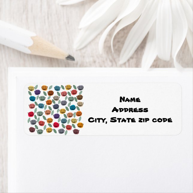 Etiqueta Flores de la Copa Scandi (In situ)