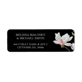 Etiqueta Flores de Magnolia de Bellas Artes | Boda